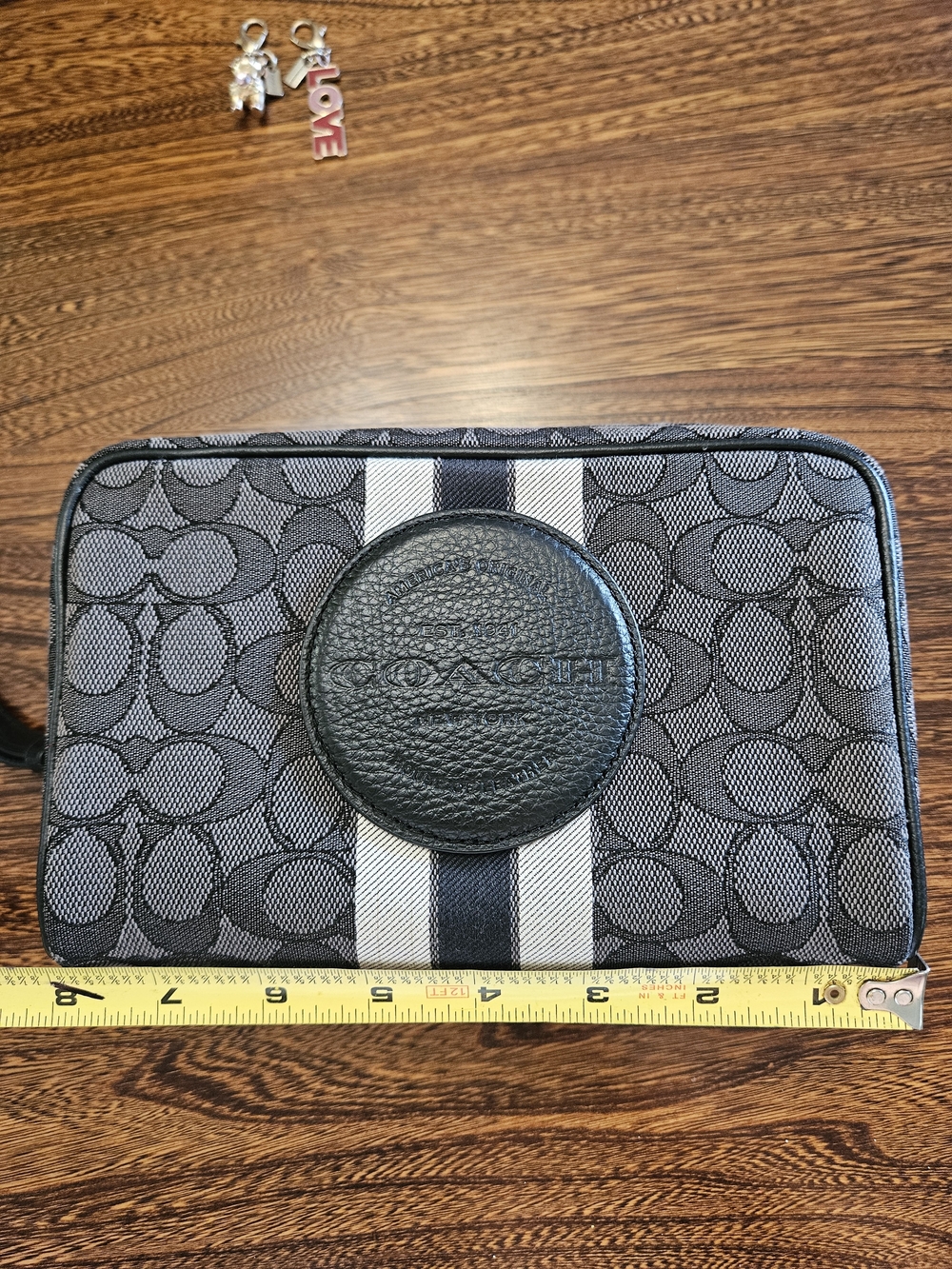 COACH Dempsey Travel/ cosmetic Wristlet